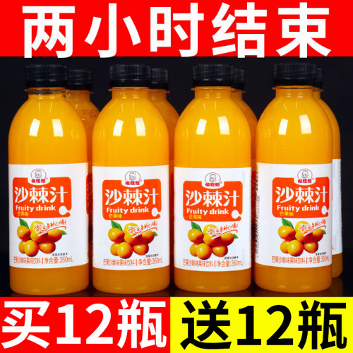 沙棘果汁饮料整箱批特价