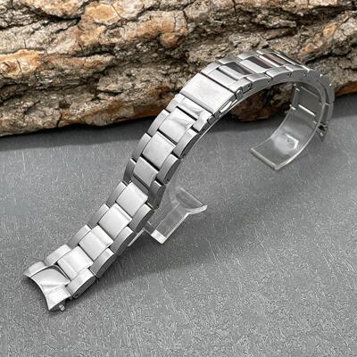 梦诗纯表行 适配阿玛尼AR2447 2448 2434 2432 2433 手表钢带22mm