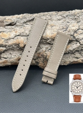 梦诗纯表行 适配百达翡丽PP5212A 5327R 5146G手表真皮表带十字纹