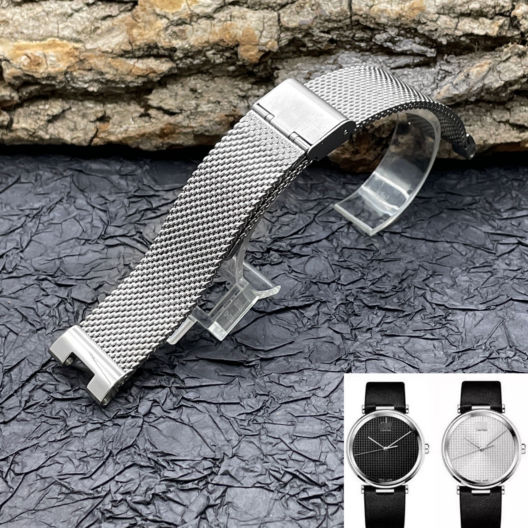 CK表带 K1S21102 KIS21100米兰钢带配件