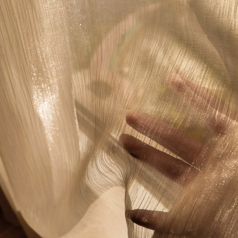 leonsun旗舰店鎏金纱高级感轻奢