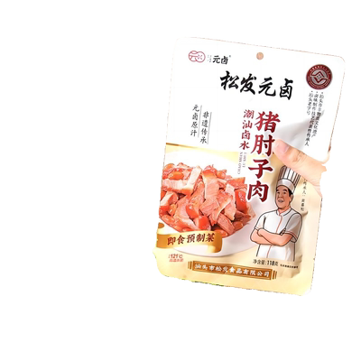 松发非遗无骨潮汕老字号肘子肉