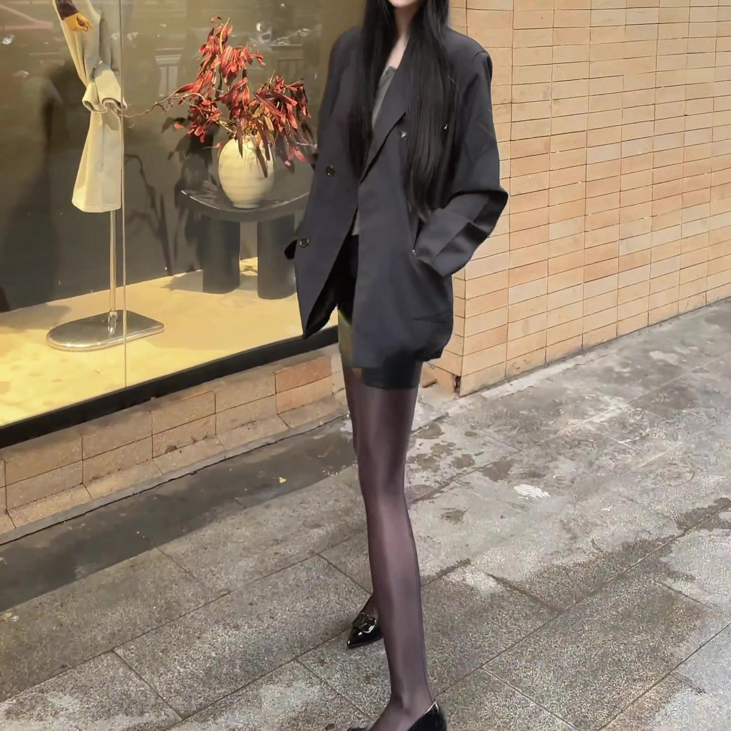 2026新款超薄黑丝高腰连裤袜女士美腿修腿神器四季薄款隐形打底袜