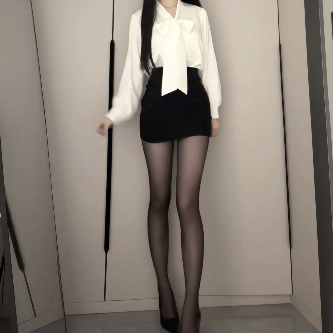 高级黑色连裤袜女薄款四季通用紧身弹力打底袜显瘦包臀女士丝袜