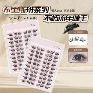 小薄片不朽流年柔软适合初学者单簇卷翘新手睫YZ07