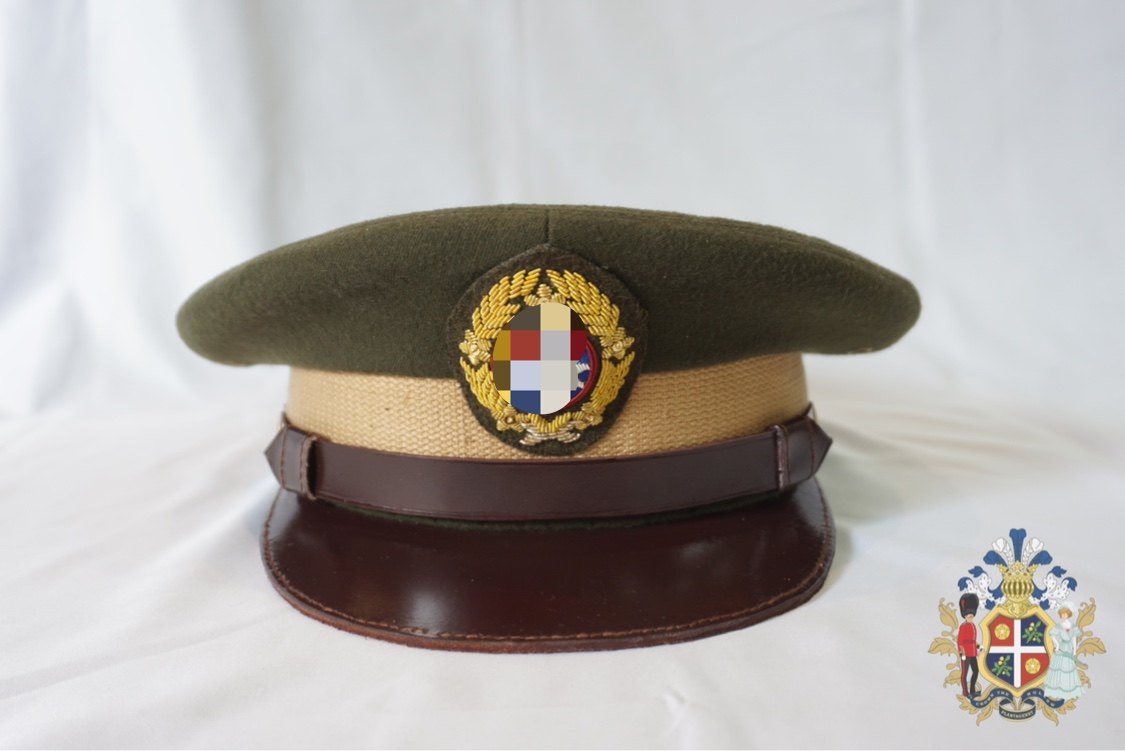 解放战争内战时期张灵甫同款高级军官美式大檐帽