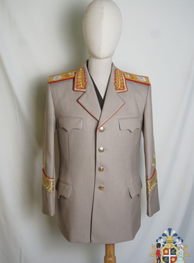 DPRK朝鲜七十年代苏联模式米灰色大元帅礼服