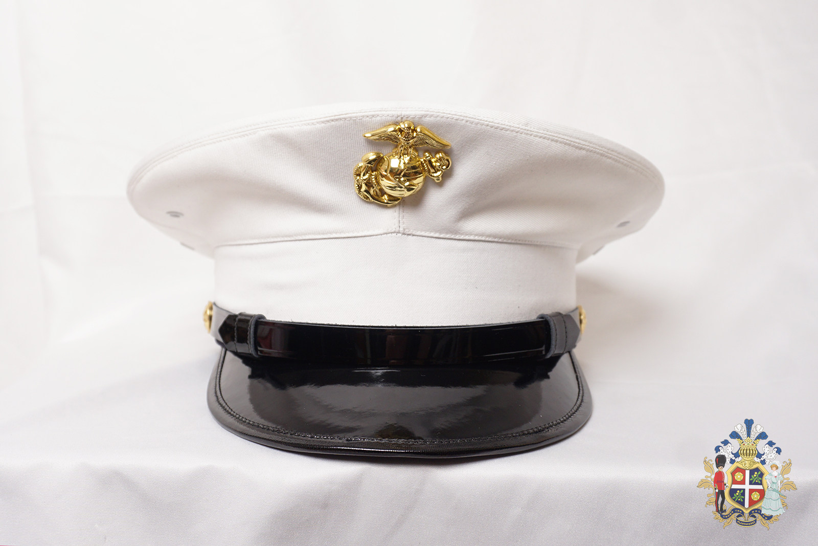 美国海军陆战队USMC现代版大兵白色礼服大檐帽