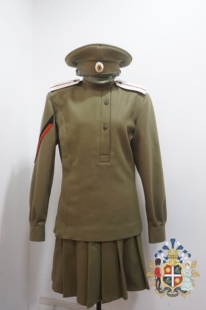 战地1一战沙俄架空女款女子敢死队套头野战服
