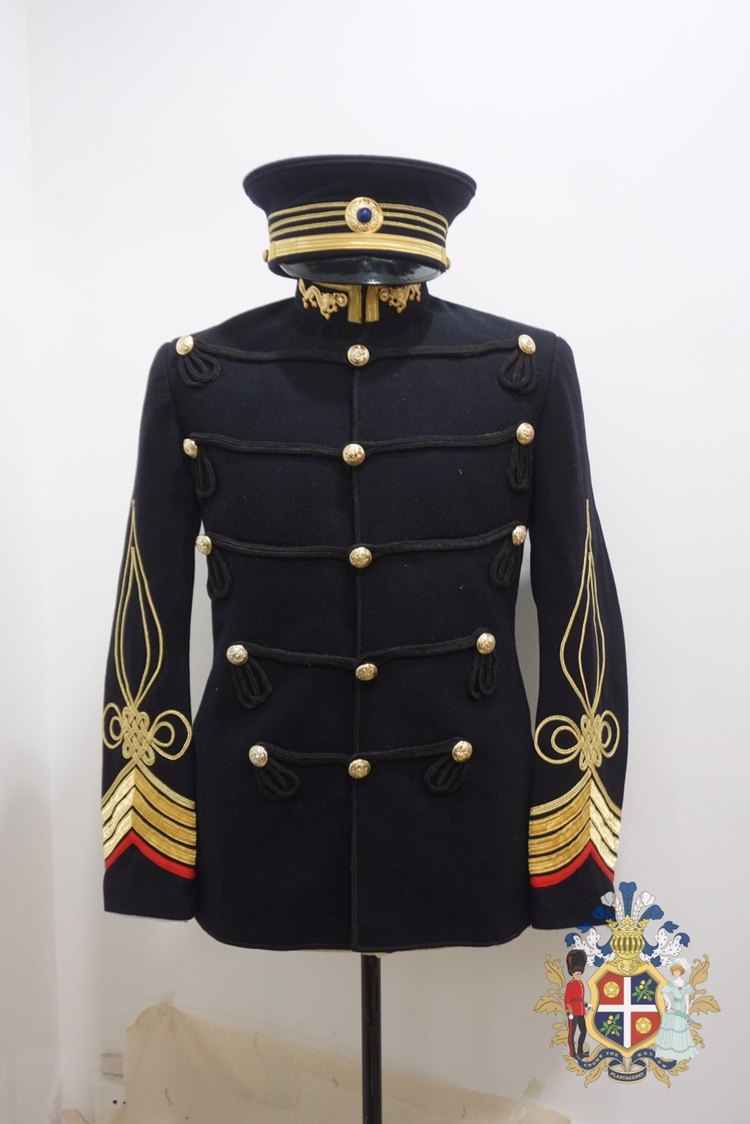 清末新军私人定制骠骑兵风格大礼服