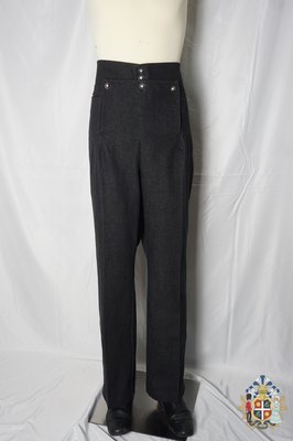 18世纪风格复古水兵裤风格牛仔丹宁工装西裤