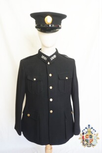 《八佰》同款四行仓库抗日湖北保安团黑色呢子制服