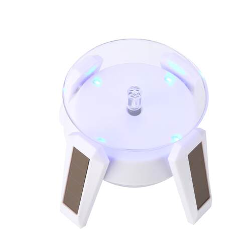 太阳能展示架转盘高鼎四脚UFO