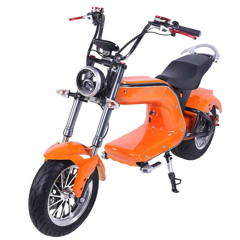 大哈雷电动车两轮电动轻便摩托车成人高速长跑王代步锂电瓶车大轮