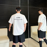 24ss原创设计重磅纯棉百搭字母印花针织短袖体恤T0704P80，男装T恤，电商C219