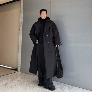 冬款巴黎shi家oversize廓形加厚双排90白鸭羽绒服两色YR0671 P515图片