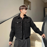 早春重磅韩版加厚设计师短款针织纯色夹克外套三色W0551 P160,男装夹克,电商C219, 早春重磅韩版加厚设计师短款针织纯色夹克外套三色W0551 P160,男装夹克,电商C219,