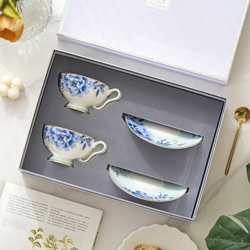 骨瓷材质 高温烧制 高档礼盒包装