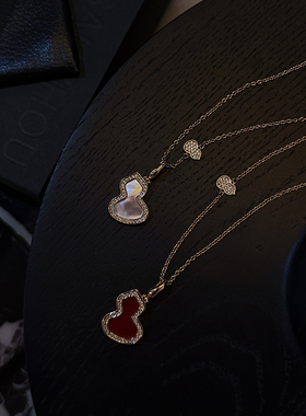 十三粥 小葫芦 简约葫芦项链手链轻奢时尚百搭