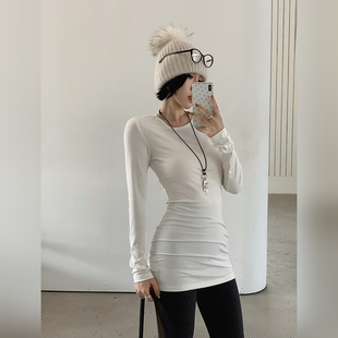 圆领上衣女冬简约时尚 初剪绵羊毛经典 实穿百搭 赫尔曼曲线 十三粥