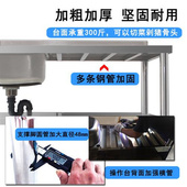 多功能不锈钢水槽台面一体带支架洗手盆单槽洗碗池双盆k厨房洗u.