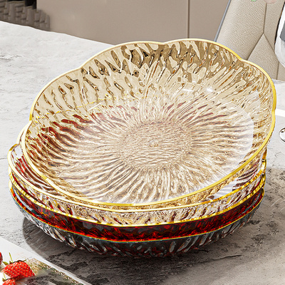 果盘高端精致高颜值水果盘糖果盘子前台零食摆放盘新款坚果干果盘