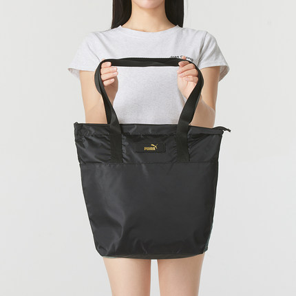 PUMA彪马正品女士简约手提包运动包户外休闲拎包通勤单肩包0906