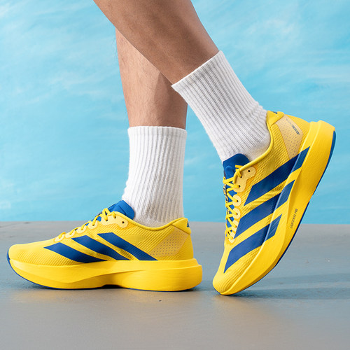 阿迪达斯男鞋竞速跑步鞋AdizeroEVO SL轻便回弹体测训练运动鞋