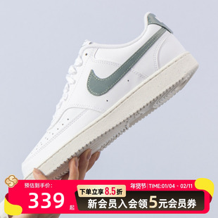 耐克Nike官方正品小白鞋女鞋25冬季新款旗舰COURT运动鞋低帮板