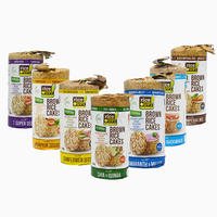 Bulgarian imported brown rice cakes 120g*12 barrels of professional fitness and competition preparation carbohydrate meal replacement thumbnail 5