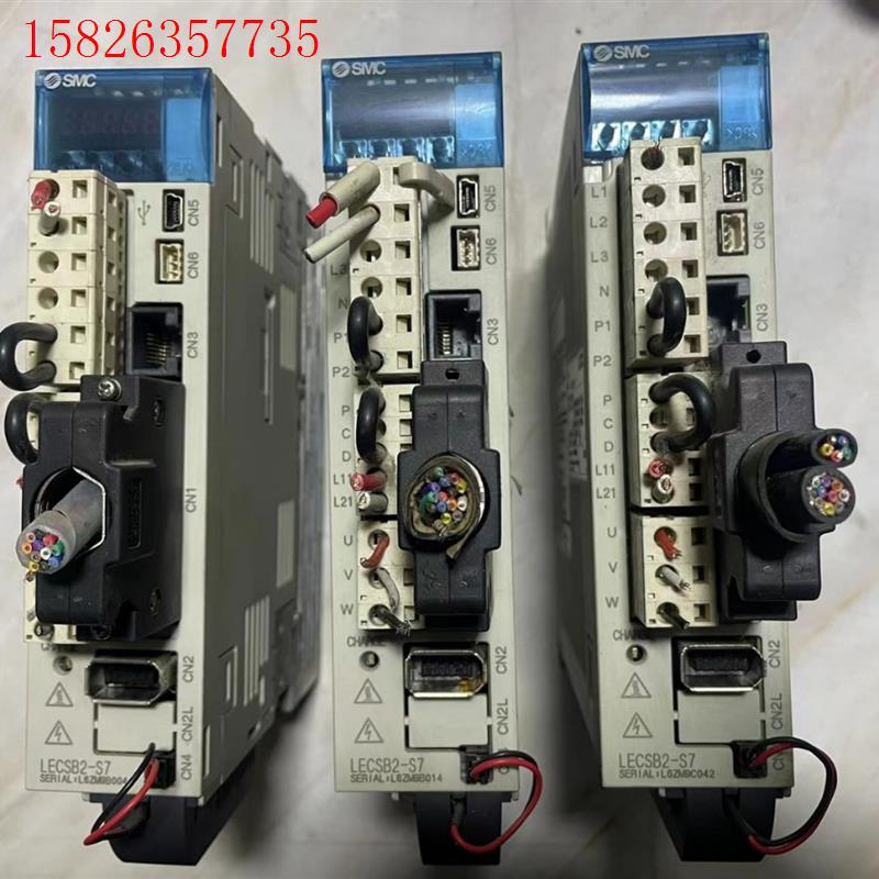 SMC伺服驱动器 LECSB2-S7  200w 拆机实物(议价)