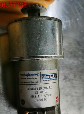 二手进口AMETEK-PITTMAN直流减速电机GM9413(议价)