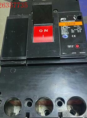 富士塑壳断路器 EA403B 九成新左右(议价)