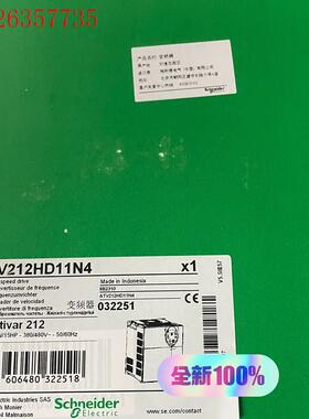 施耐德ATV212HD11N4变频器,工程剩余几台现货,(议价)