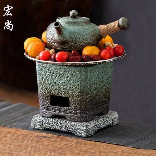 围炉煮茶器炭火复古中式冬季