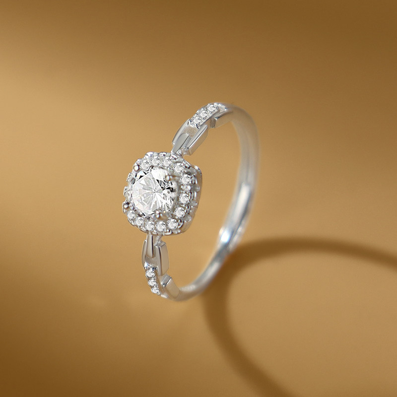 足银戒指女足银指环轻奢高级感方糖设计气质时尚活口银戒子,饰品/流行首饰/时尚饰品新,戒指/指环,淘宝优惠券,粉丝福利购,淘宝优惠卷