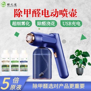 除甲醛电动喷壶雾化喷枪浇花喷壶消毒枪除甲醛清除剂TVOC除味剂