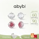 玫瑰耳钉轻奢耳环锆石耳饰纯银项链礼物 abyb新品 郝熠然同款