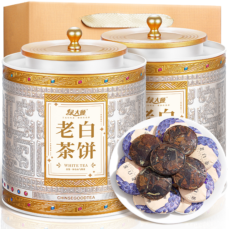 2015-福鼎老白茶饼-高山老寿眉