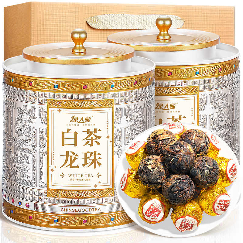 白茶龙珠茶-正宗福鼎老寿眉白茶