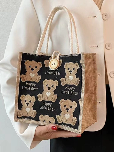 Оригинальная мультяшная сумка, экологичный ниблер, ланч-бокс, японские и корейские