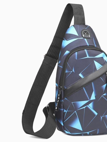 Трендовая нагрудная сумка, камуфляжная сумка на одно плечо, шоппер для отдыха, рюкзак, в корейском стиле, ткань оксфорд