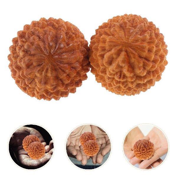 2 Pcs Massage Tools Ball Mini Hand Balls Wooden Massaging