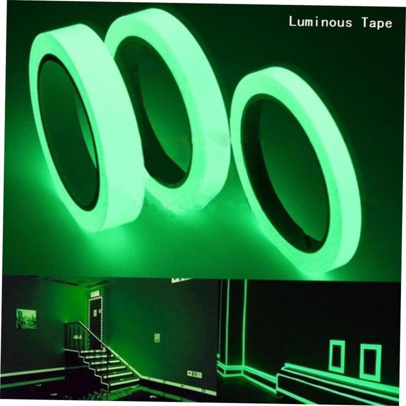 Green Luminous Tape Self Adhesive Glow In The Dark Stickers