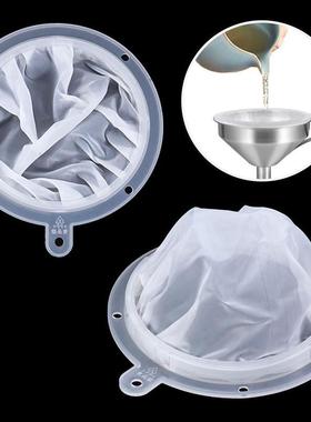 13/15CM 100-450 Mesh Nylon Filter Stainless Steel Funnel And