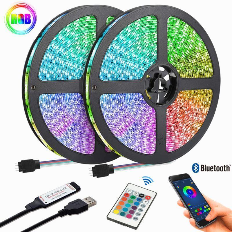 10M 5M Led Strip Light RGB Infrared Bluetooth ontroller luce