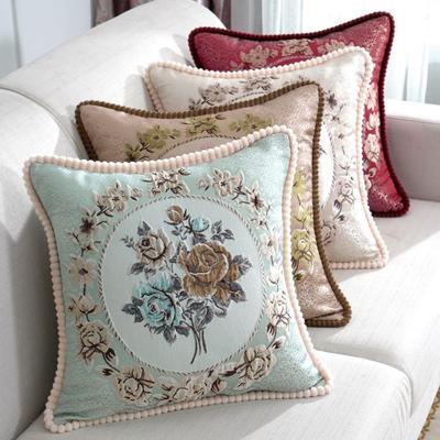 Decorative Pillows For Sofa Cushion Embroidered pillowcase
