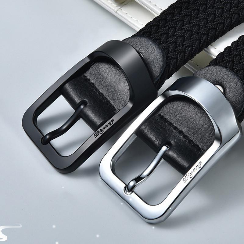 Mens Waist Belt Men Belts Leather Man For Jeans Black Male 1
