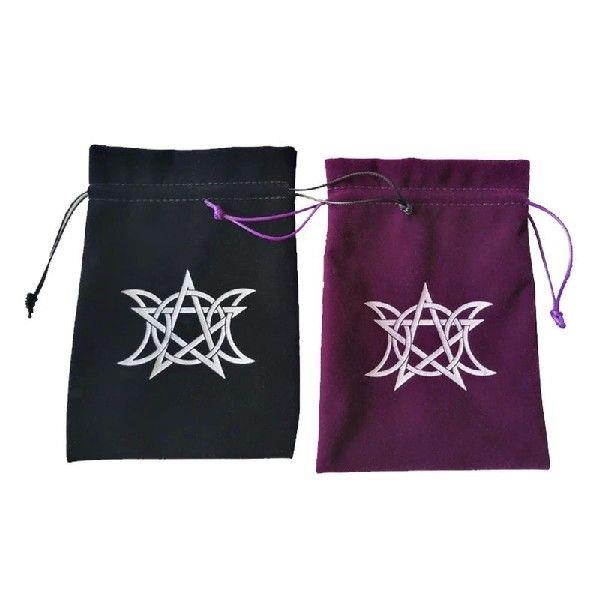Tarot Cards Storage Bag Jewelry Flannel Bag Board Game Card