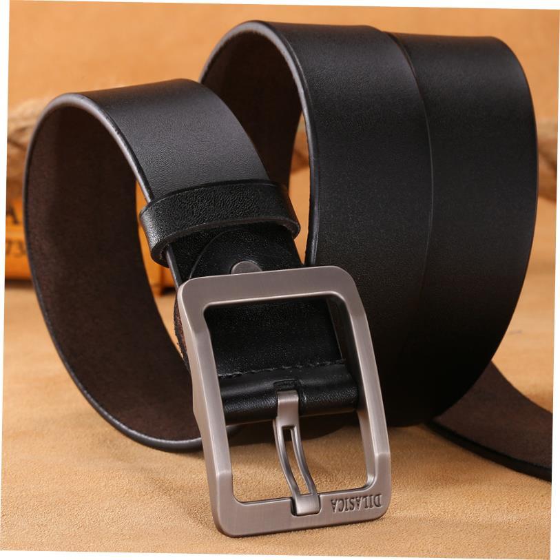 Mens Waist Belt Men Belts Leather Man For Jeans Black Male1
